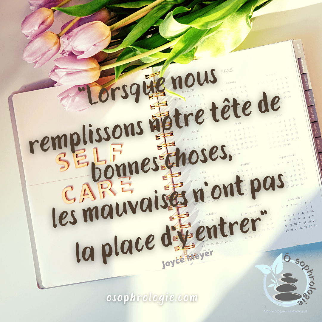 a notepad with a notepad and flowers