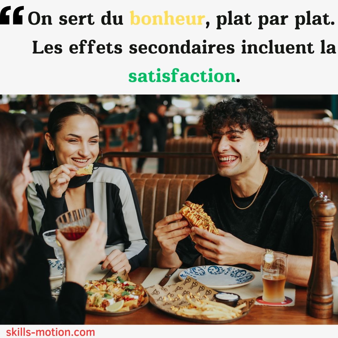 Belle Phrase pour Restaurant humour
