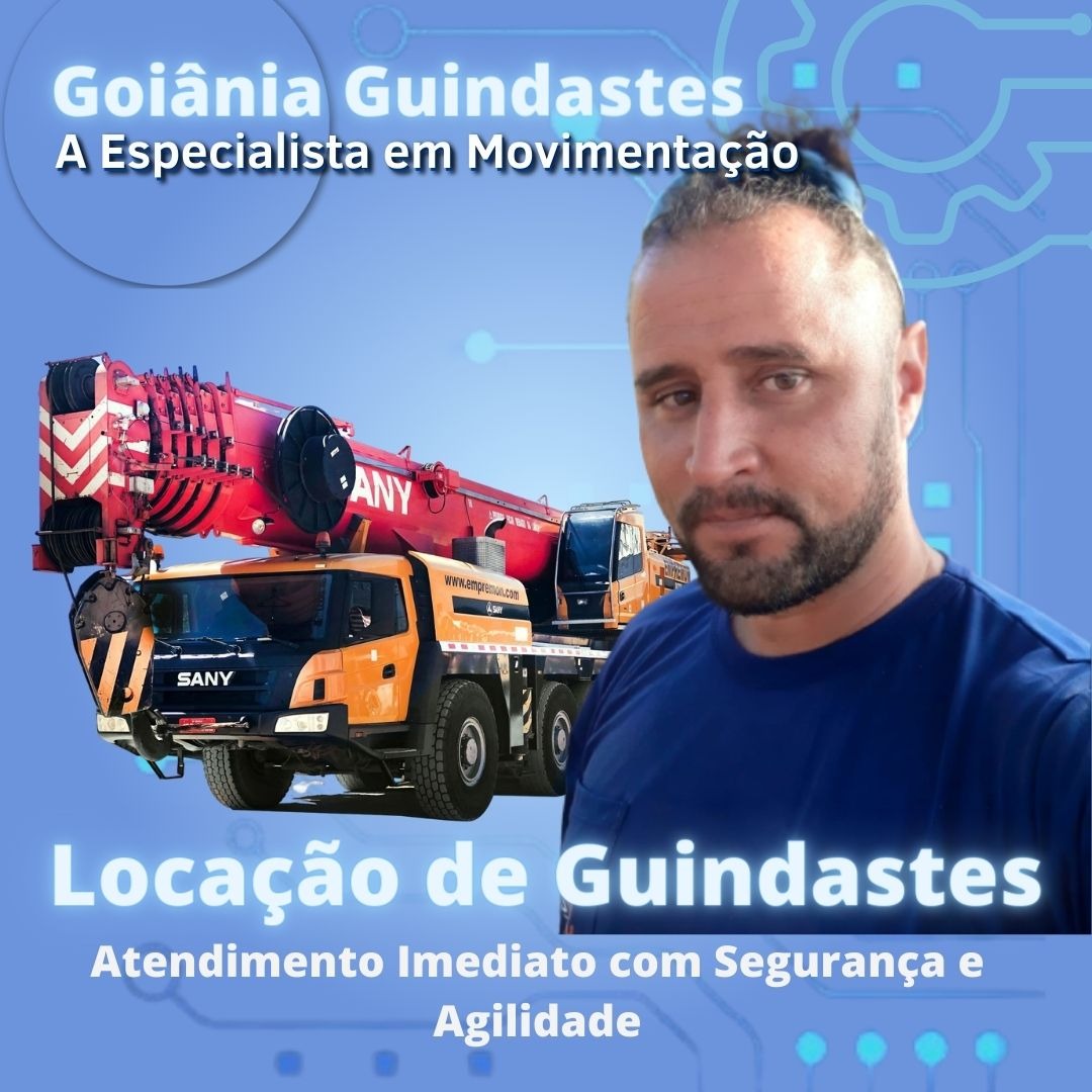 Agendar aluguel de guindaste
