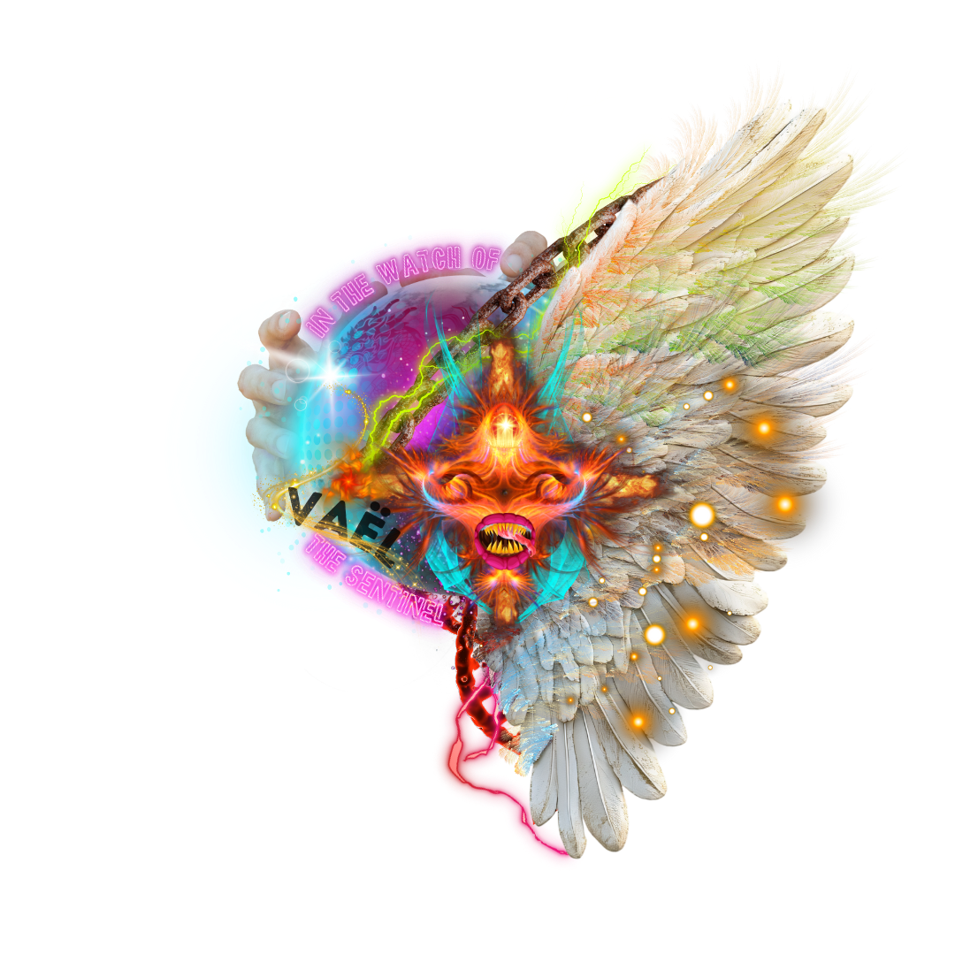 a colorful bird with a colorful feathered headdress