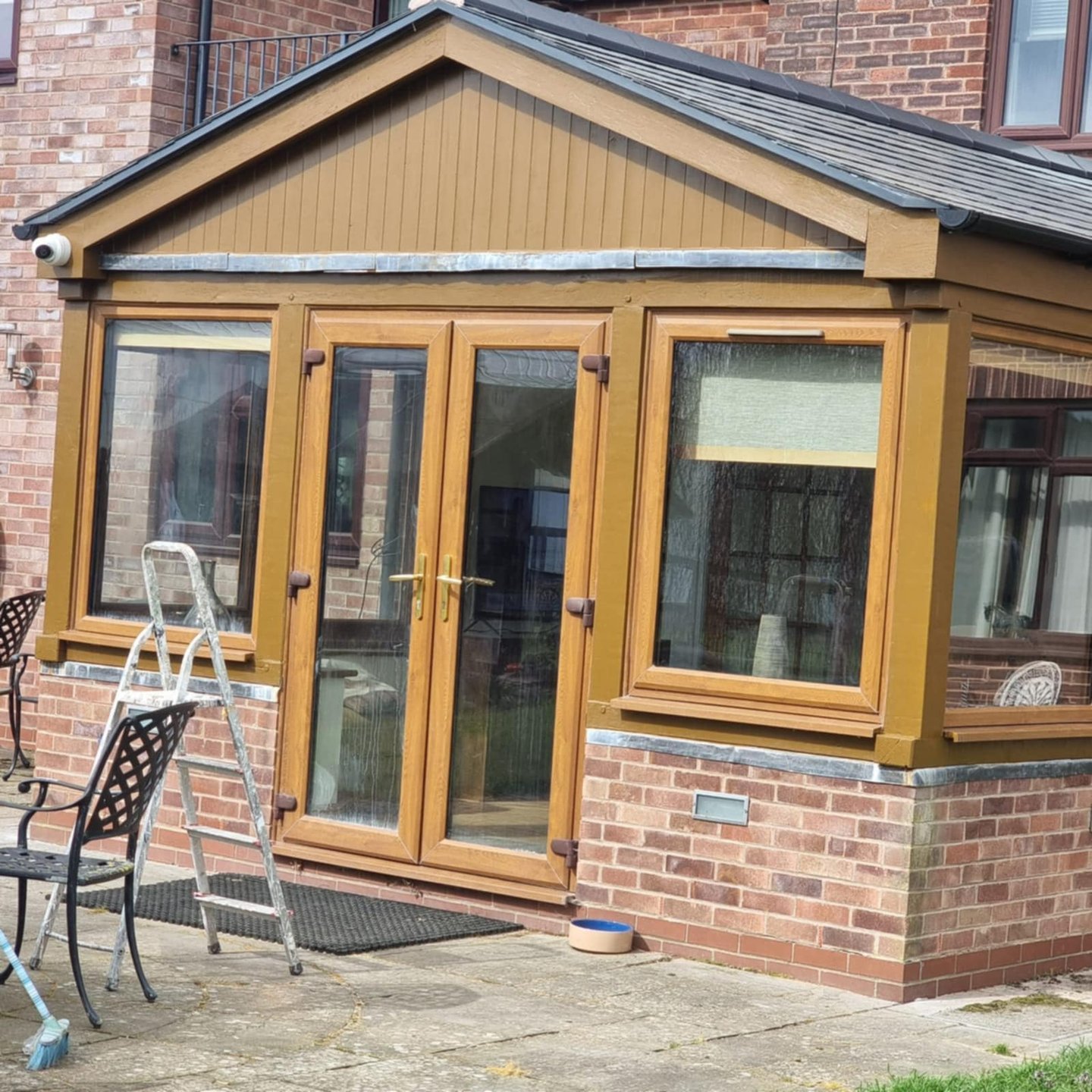 conservatory built on the back of home in evesham