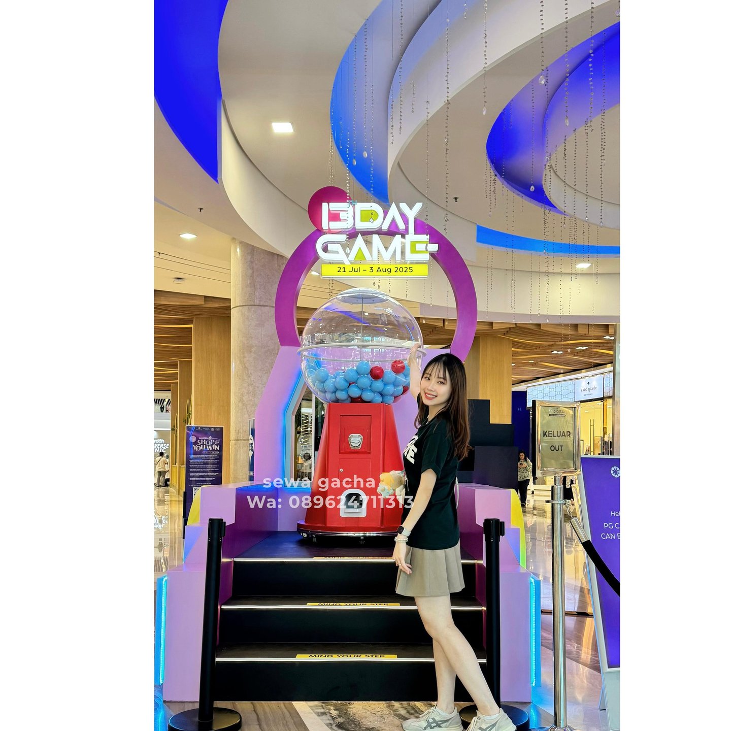 sewa gachapon jumbo jakarta seperti di squid game