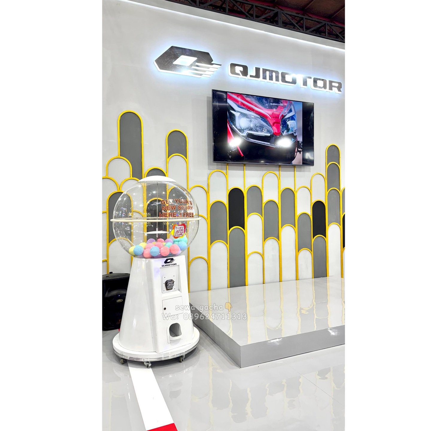 sewa mesin gachapon jumbo jabodetabek