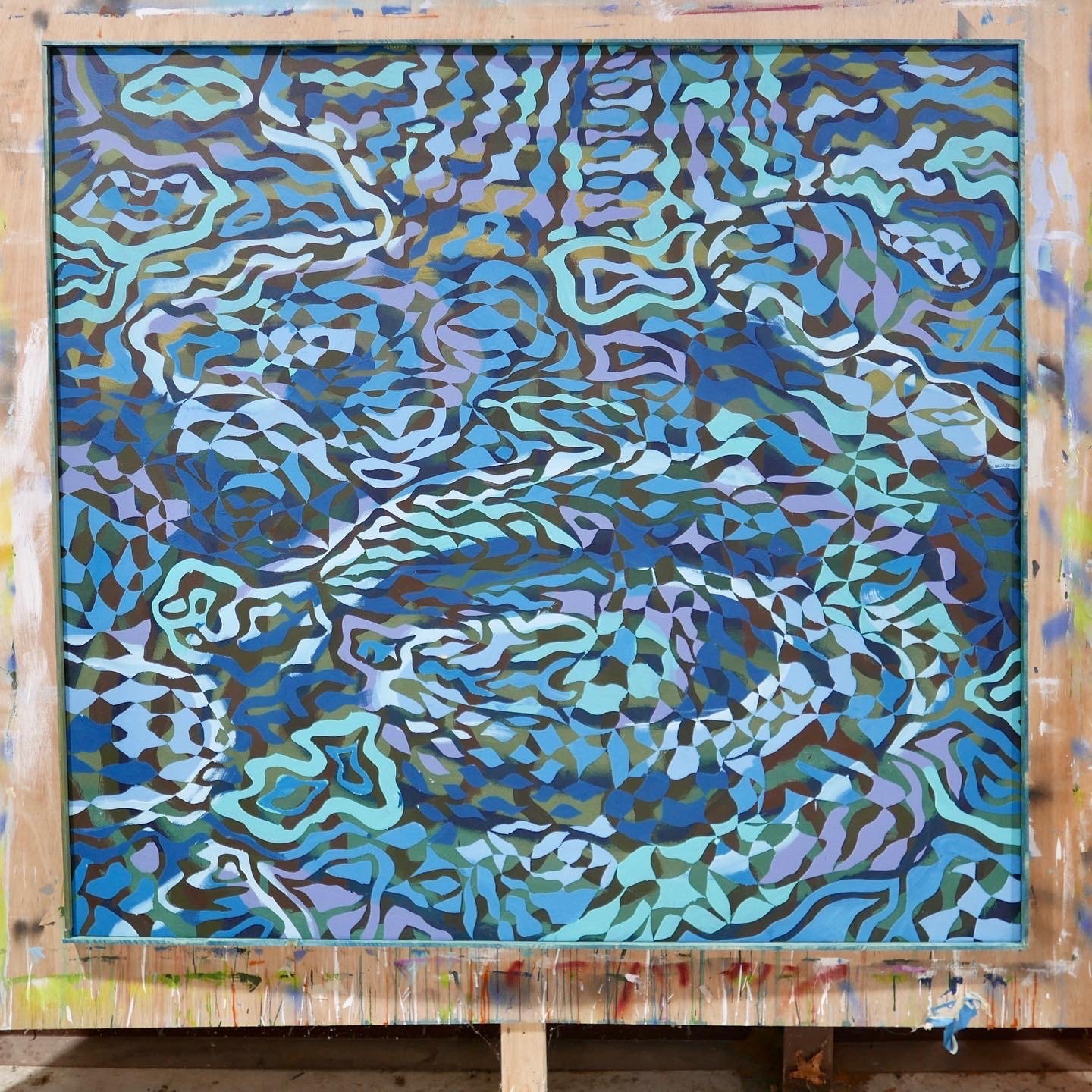 back pond reflection