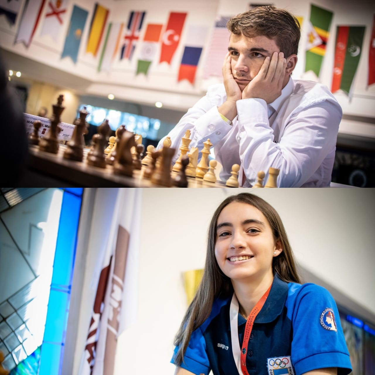 Marc’Andria Maurizzi and Candela Francisco are the FIDE World Junior Champions 2023, in the Open and