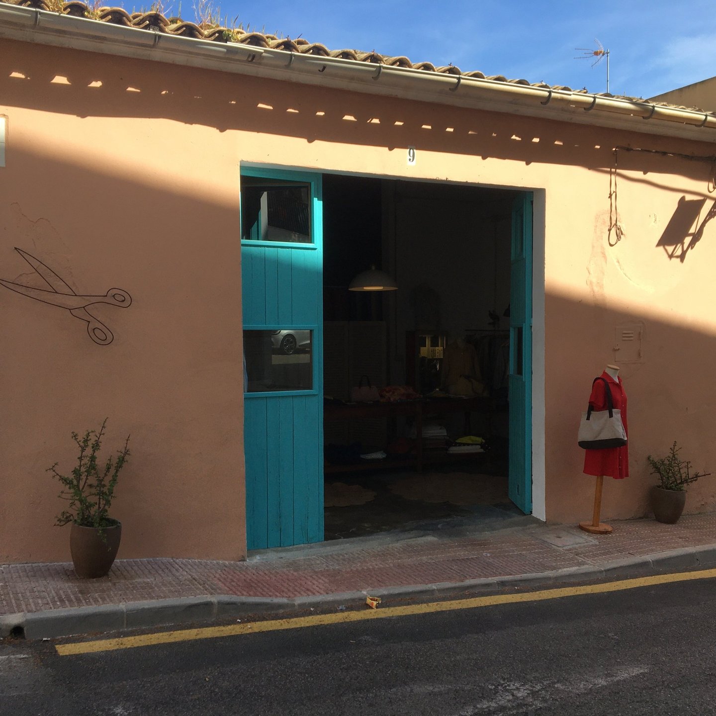 façana de la botiga antonia camia