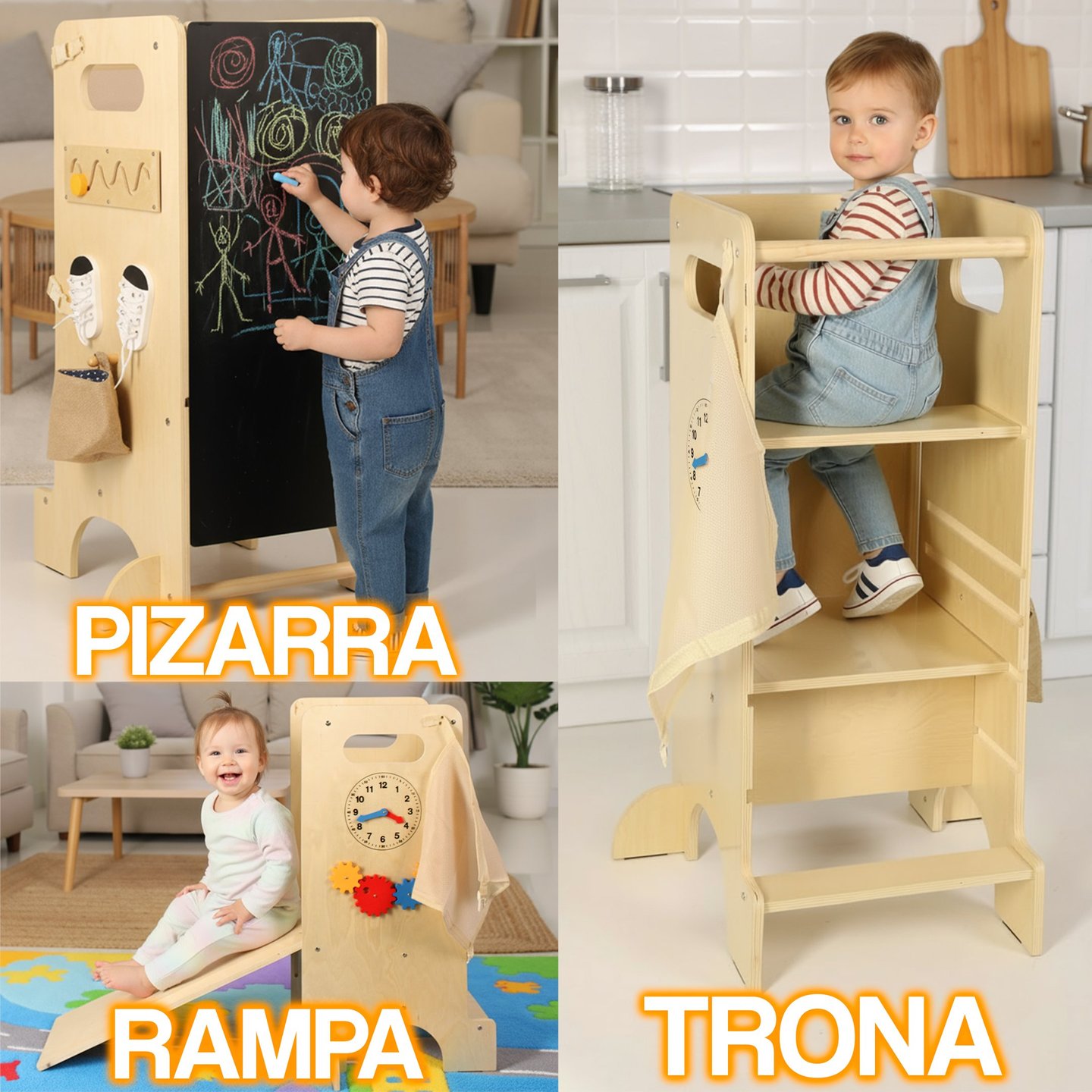 Ejemplo de imágenes lifestyle creadas con IA para listing de Amazon