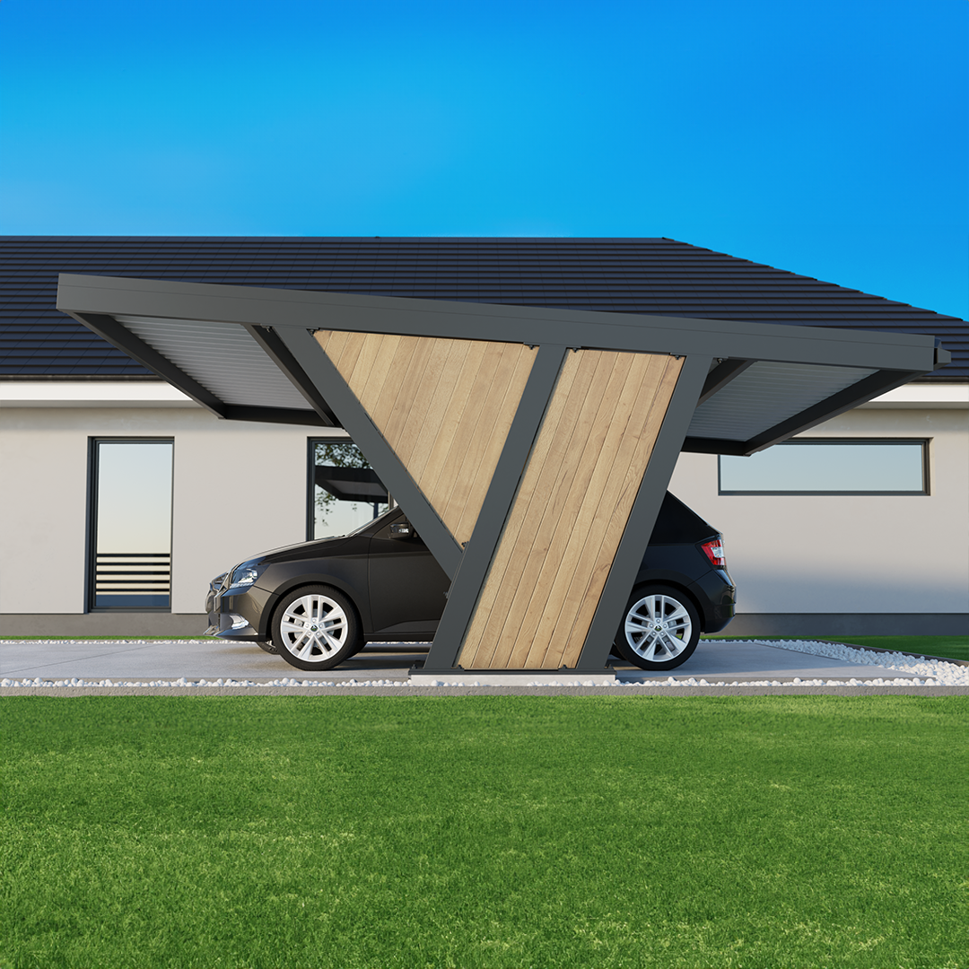 Panel z drewna naturalnego lub kompozytowego