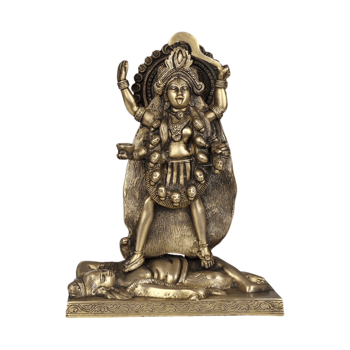 Temple Brass Kali Idol Supplier