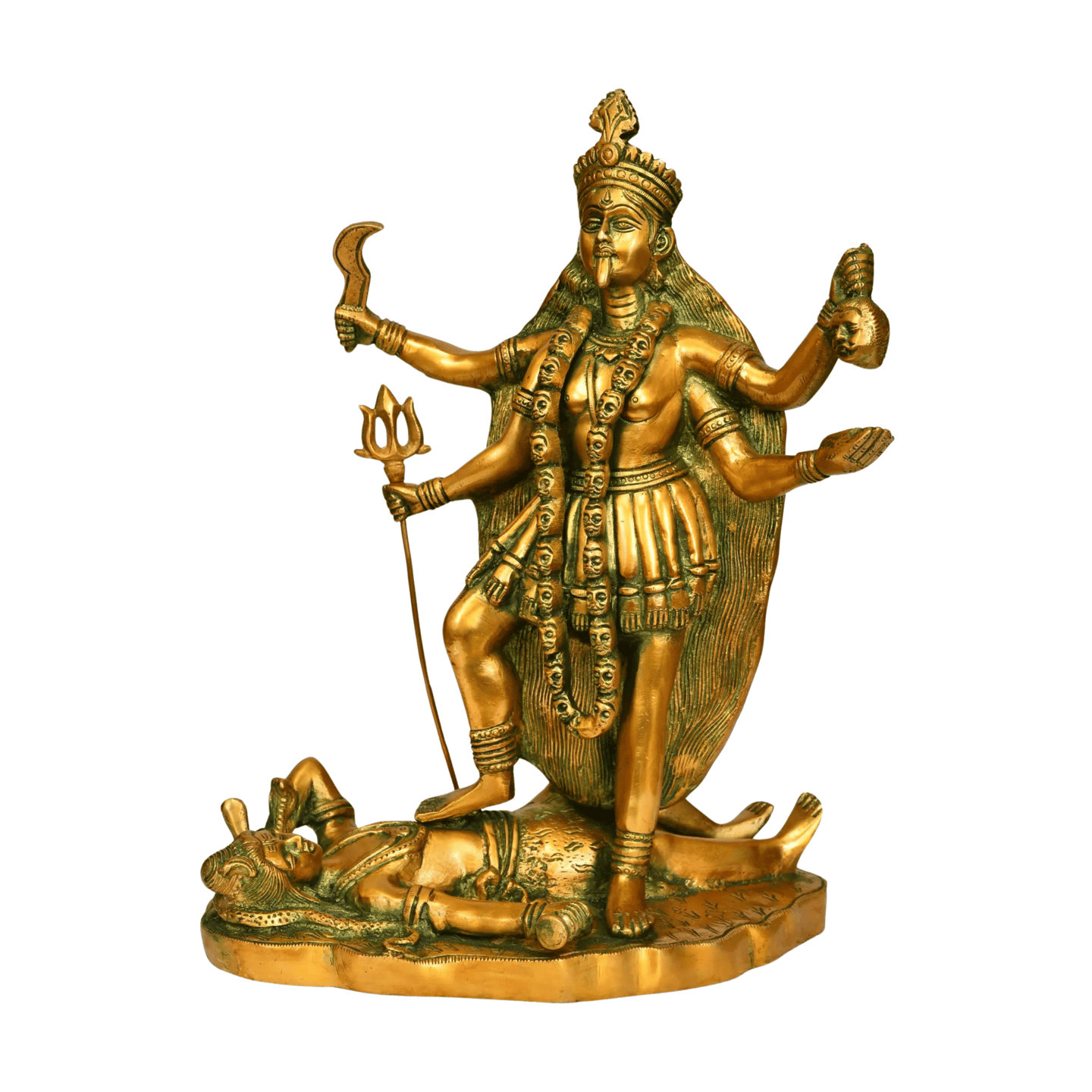 Kali Mata Brass Sculpture Wholesale