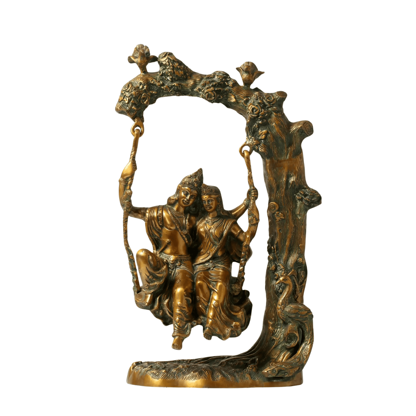 Radha Krishna Brass Statue Exporter