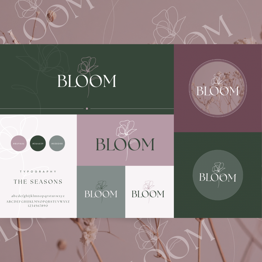 Bloom Brand Identity