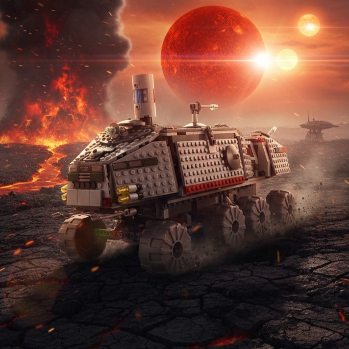 LEGO Star Wars 7261  Le Clone Turbo Tank