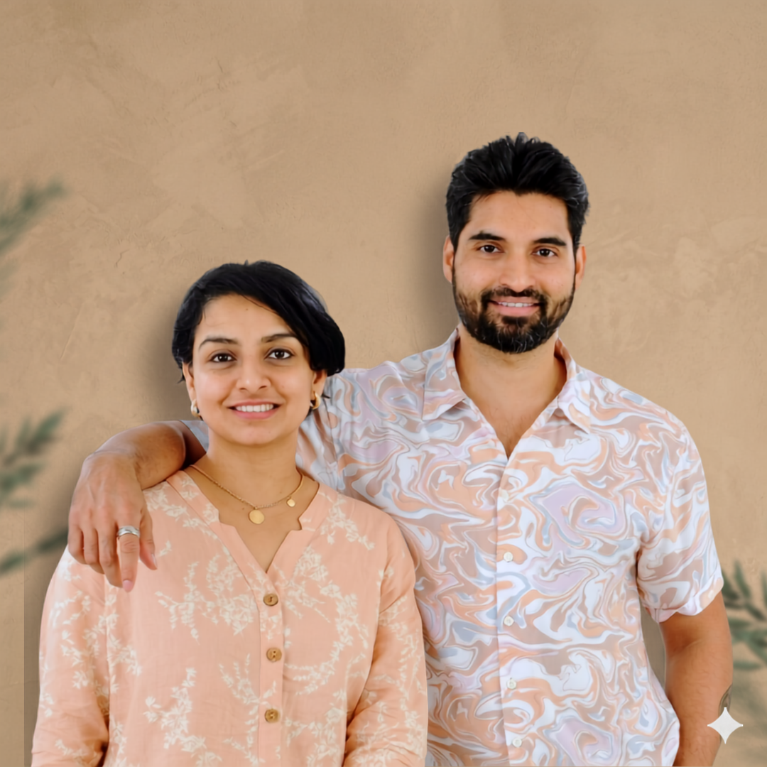 Mita Menezes & Rohan Fernandes, founders of Turtle Balance & relationship experts