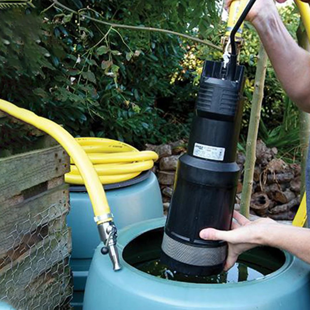 Vertical Submersible Pump being serviced