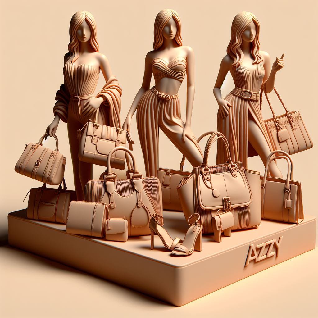 Ladies holdingAzzy handbags