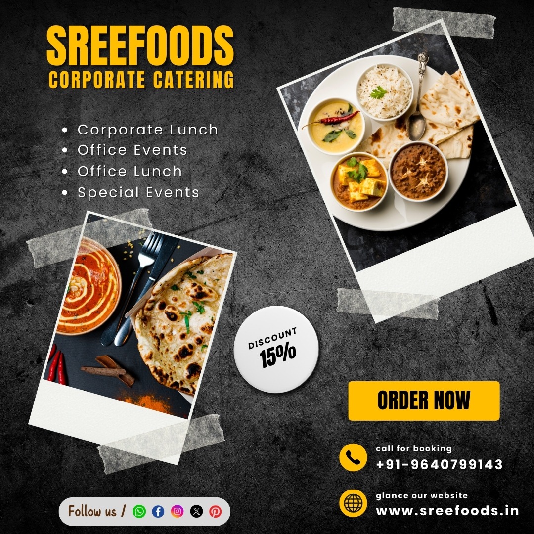 SreeFoods Corporate Catering Services - Hyderabad