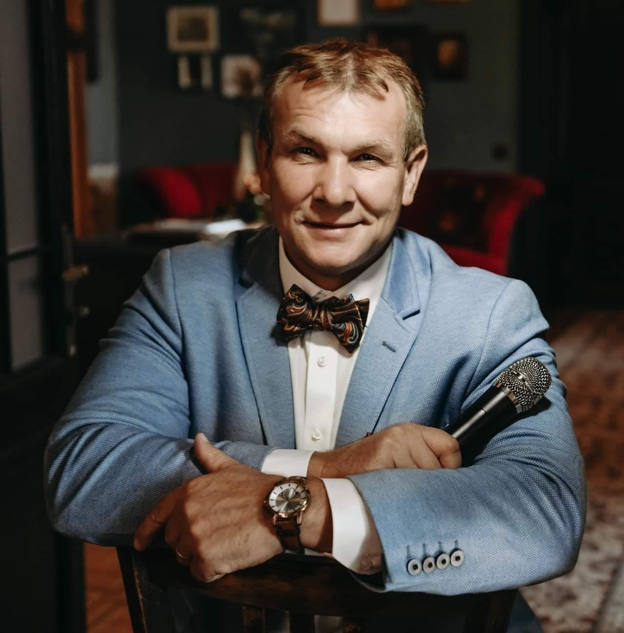 Renginiu vedejas Aleksandras Karpavicius