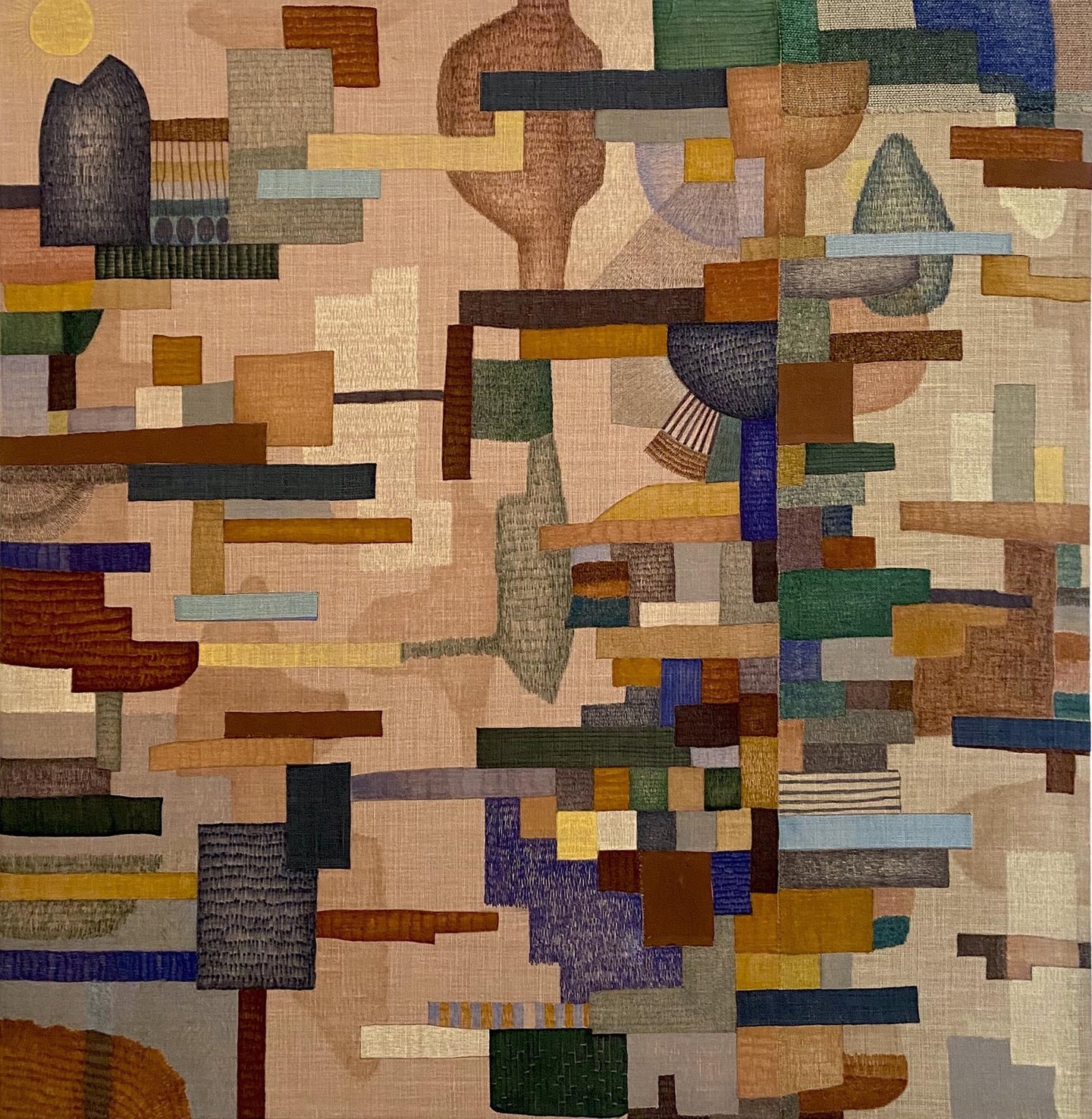 toile textile grand format