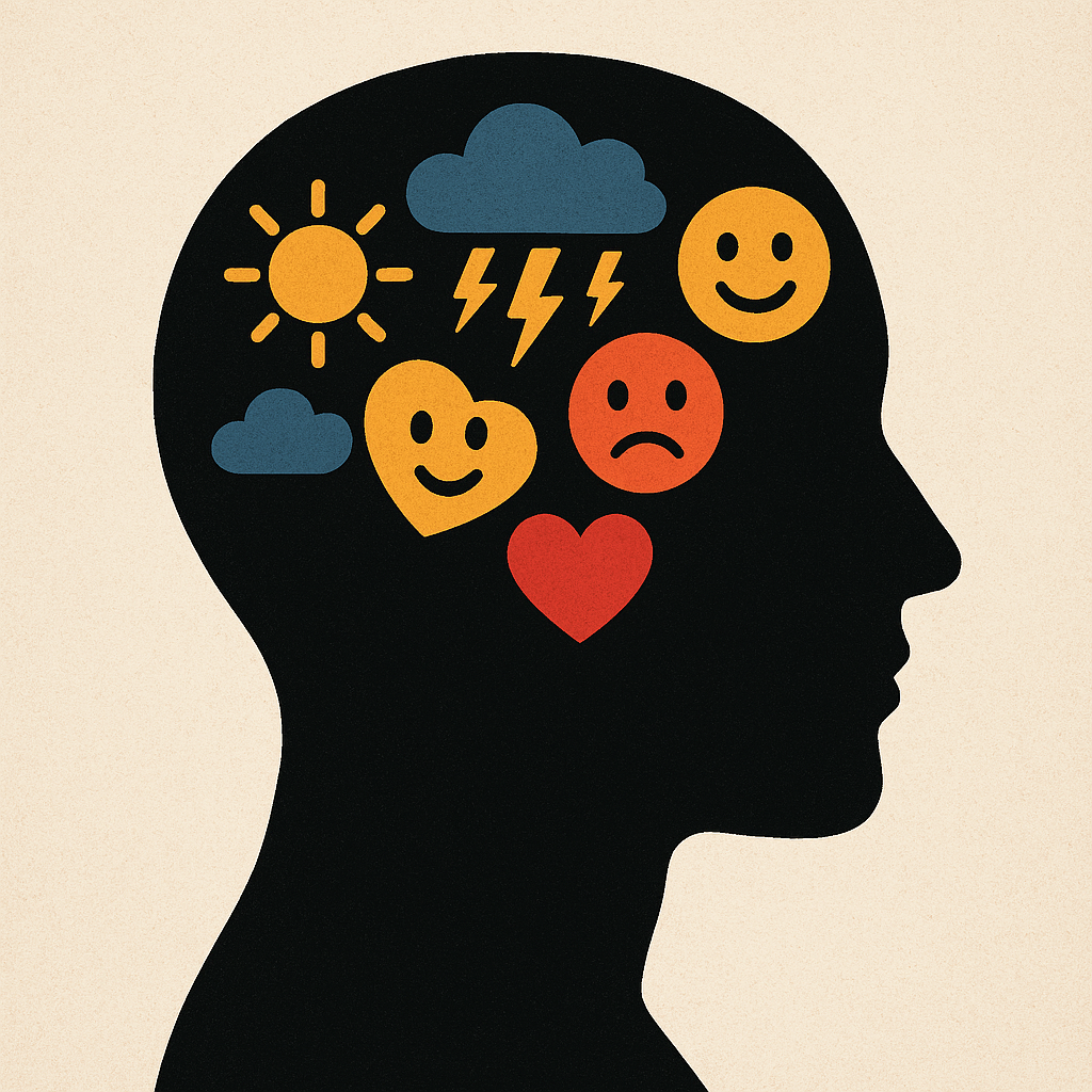 Silhouette representing human nature, reflection, and storytelling.