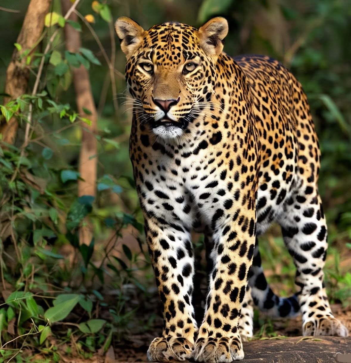 sri lanka leopard