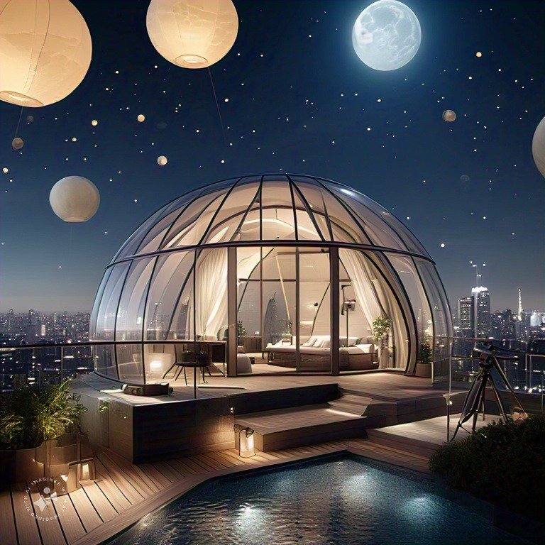 luxury bedroom domes for perfect stay