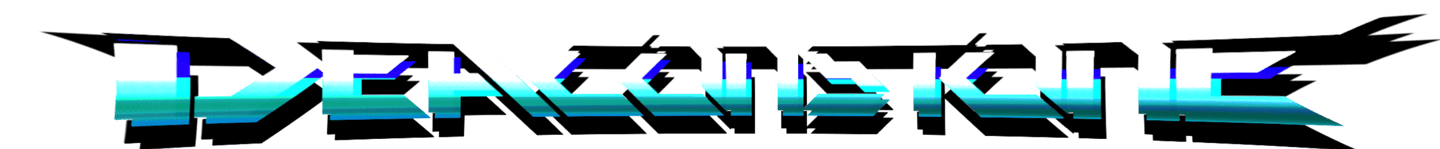 a logo for an electronic music artist that is called Deaconstone