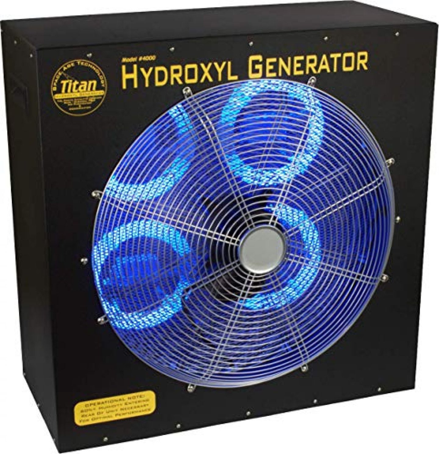 Hydroxyl generator for odor removal