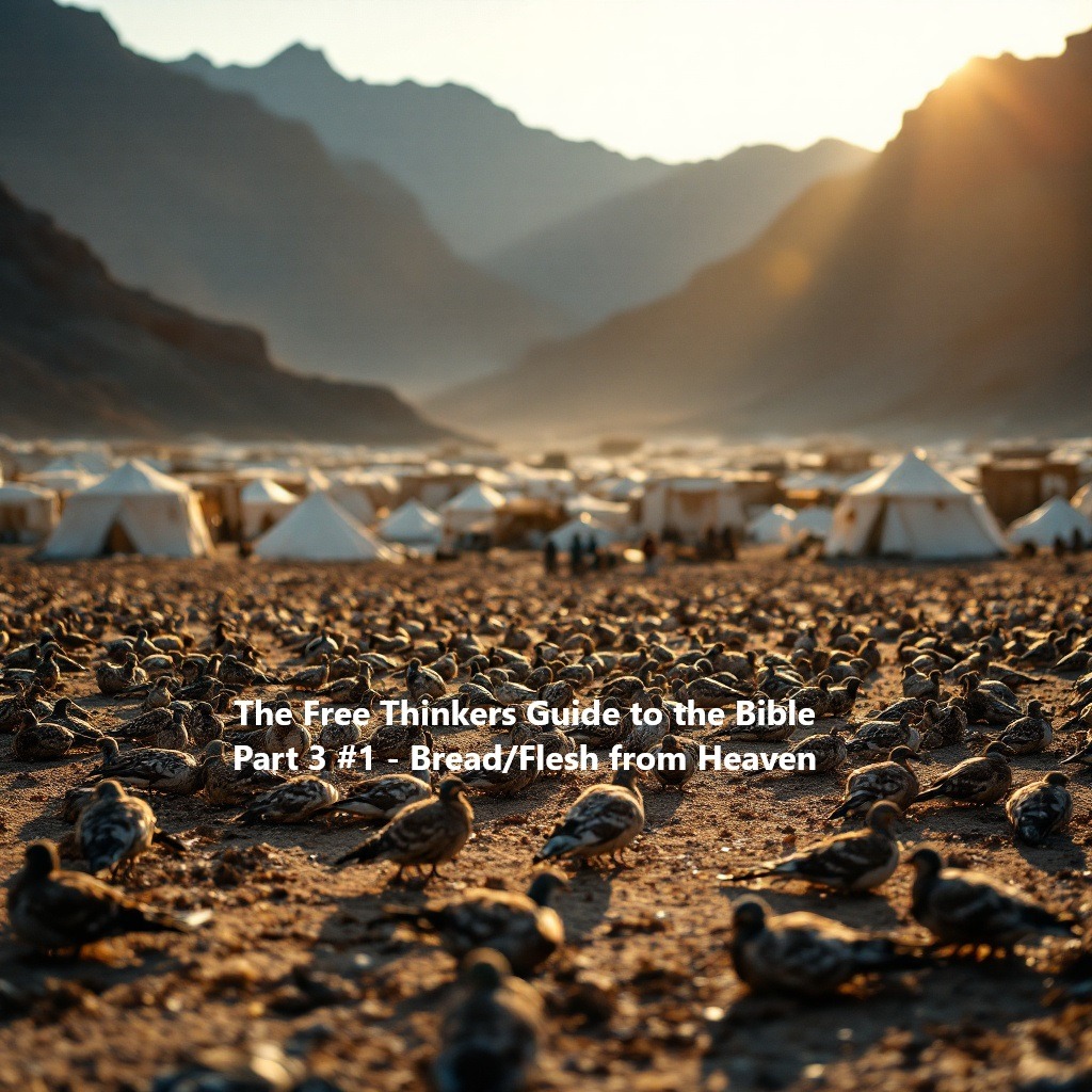 The Free Thinkers guide to the Bible Part 3 #1 - The Bread/Flesh from Heaven