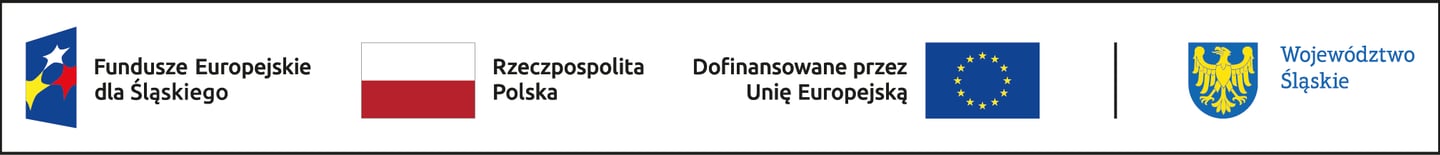 FESL baner "Dofinansowane przez Unię Europejską"