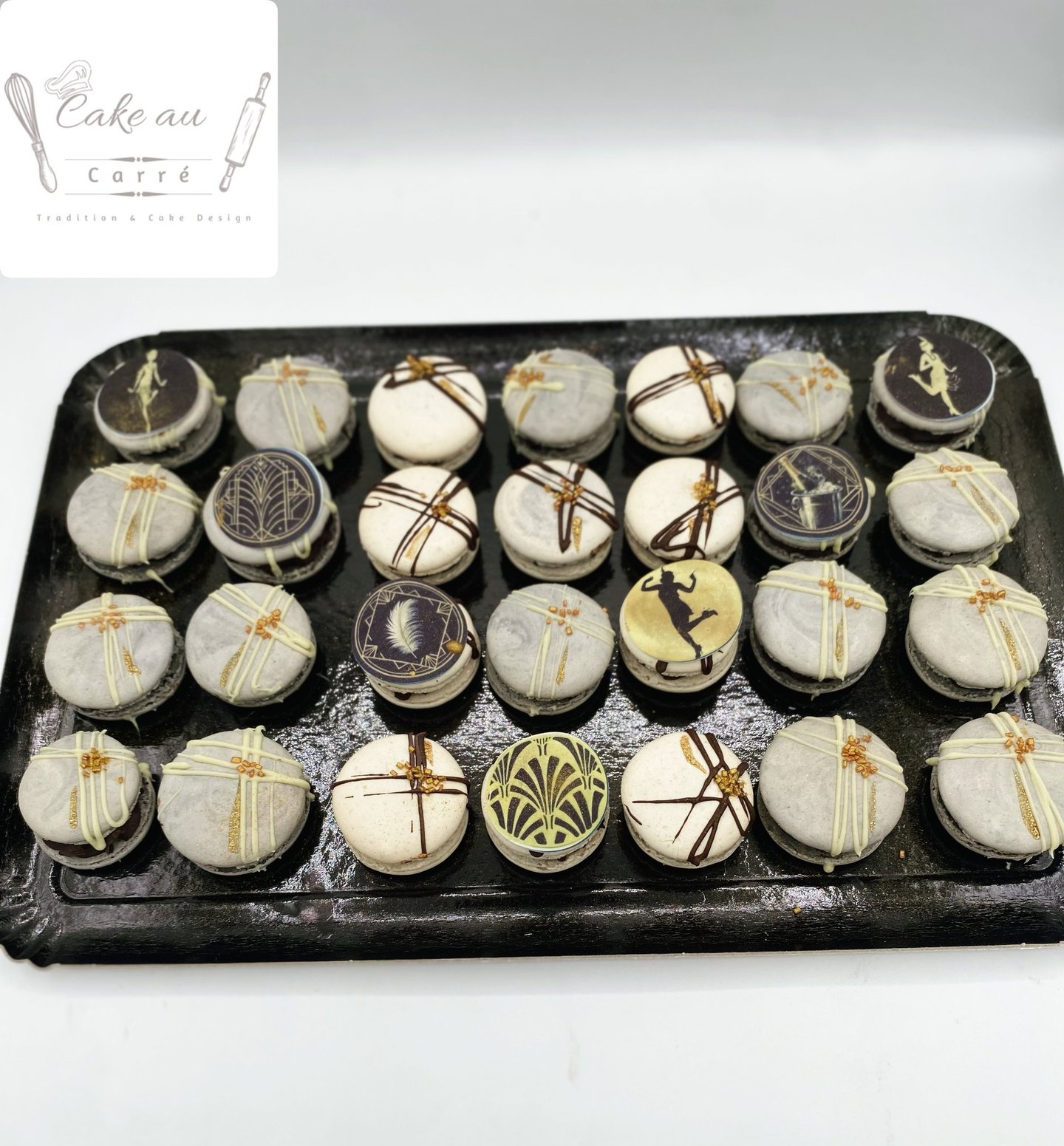 Macarons thème Gatsby