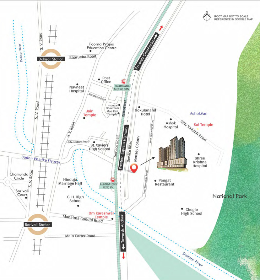 LOCATION DGS SHEETAL REGALIA BORIVALI EAST, DGS REGALIA, NENCY COLONY, BORIVALI EAST