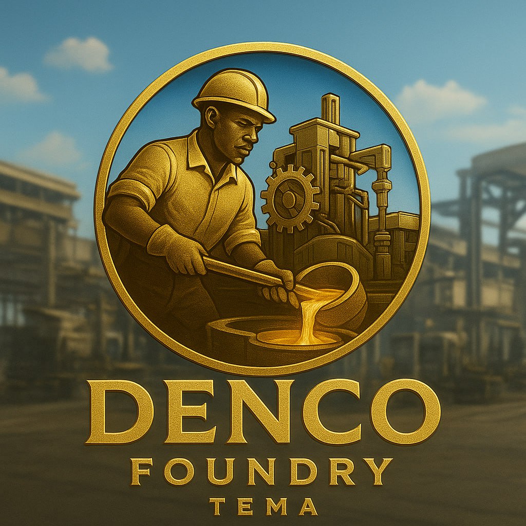 a man in a yellow shirt is depicting work at Denco Foundry