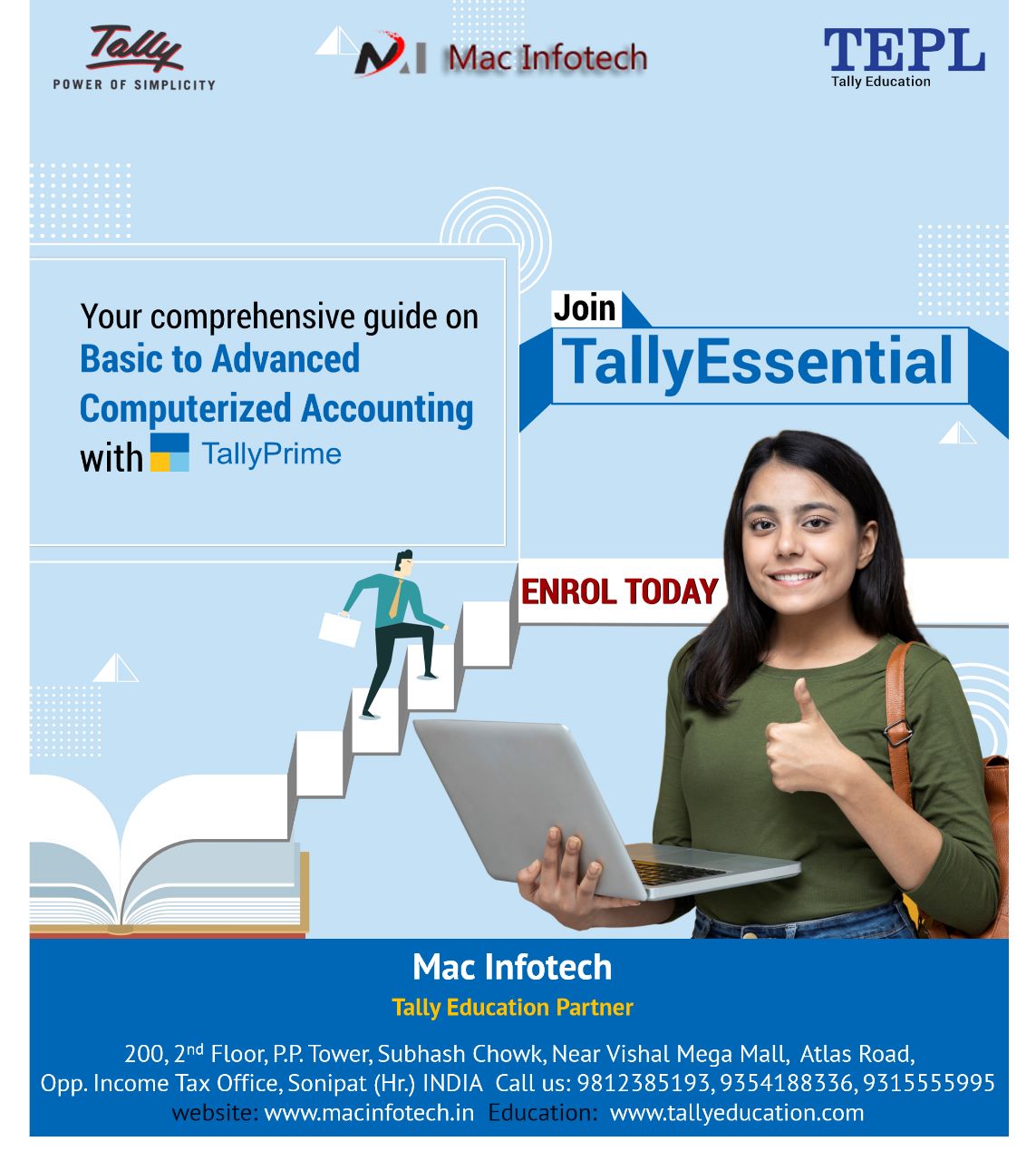 If you are a beginner in the Accounting and Finance domain, then TallyEssential is the course design