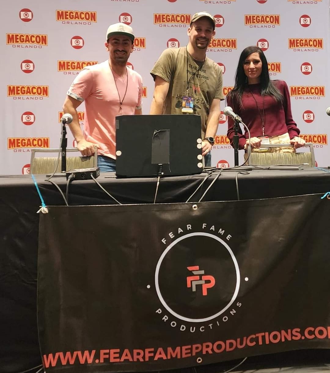 Fear Fame Arts Foundation team participating in a creative arts and film industry event in Orlando, 