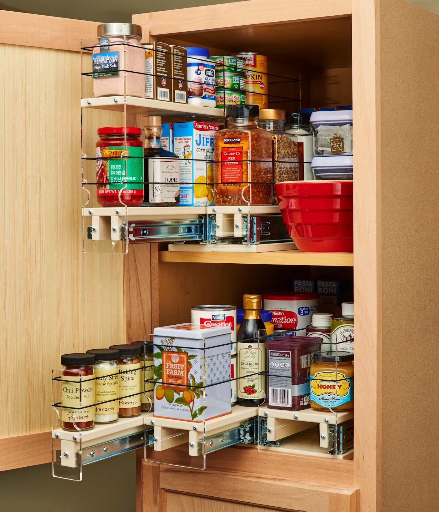Vertical Spice – Pull-Out Drawer Spice Rack for incredible organization