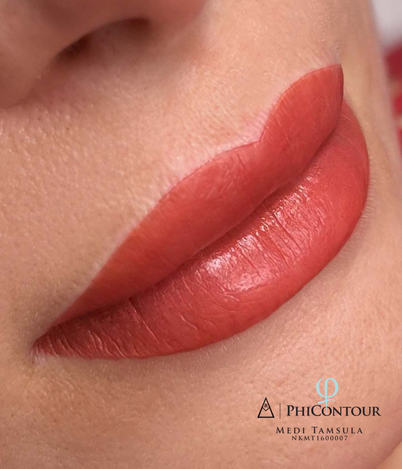Maquillage semi-permanent des lèvres réalisé par Medi Kiss