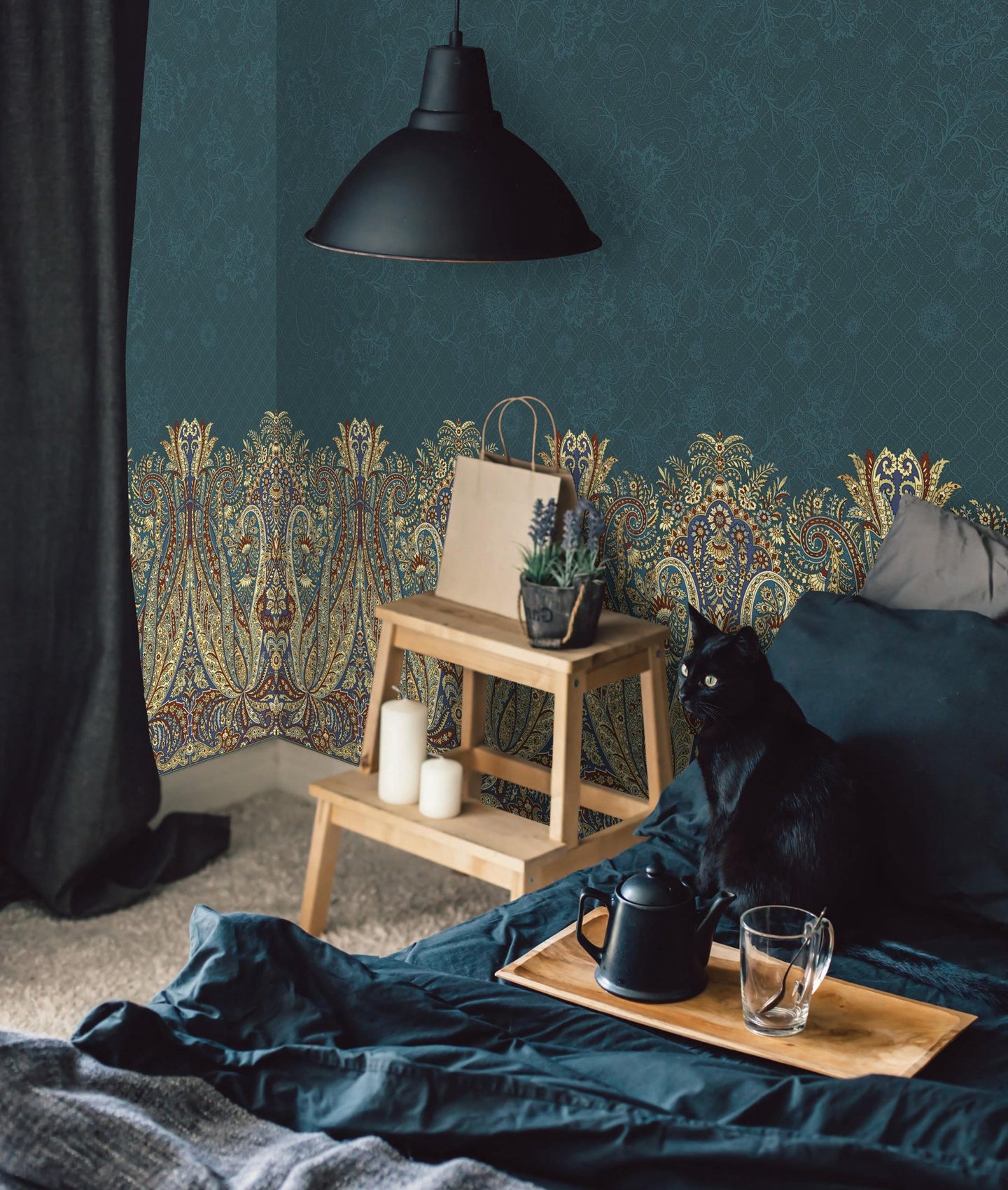 Cashmere wall design on Dimense Media Matt