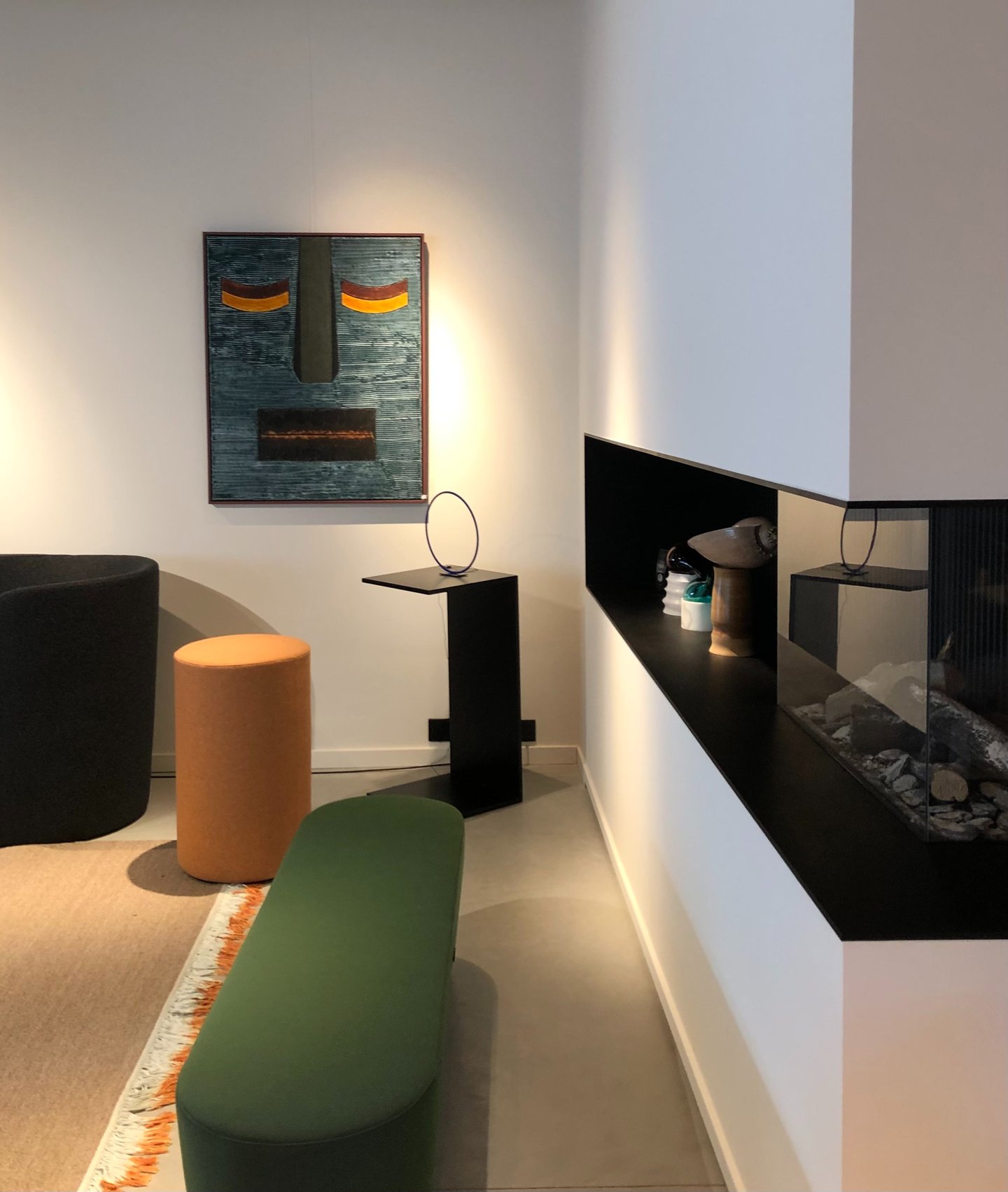  80cm x 100cm painting on cotton with plant based and mineral dyes