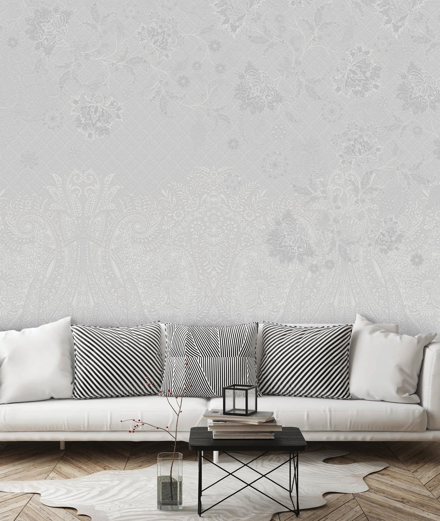 Kashmir canvas design printed on Dimense Media Matt