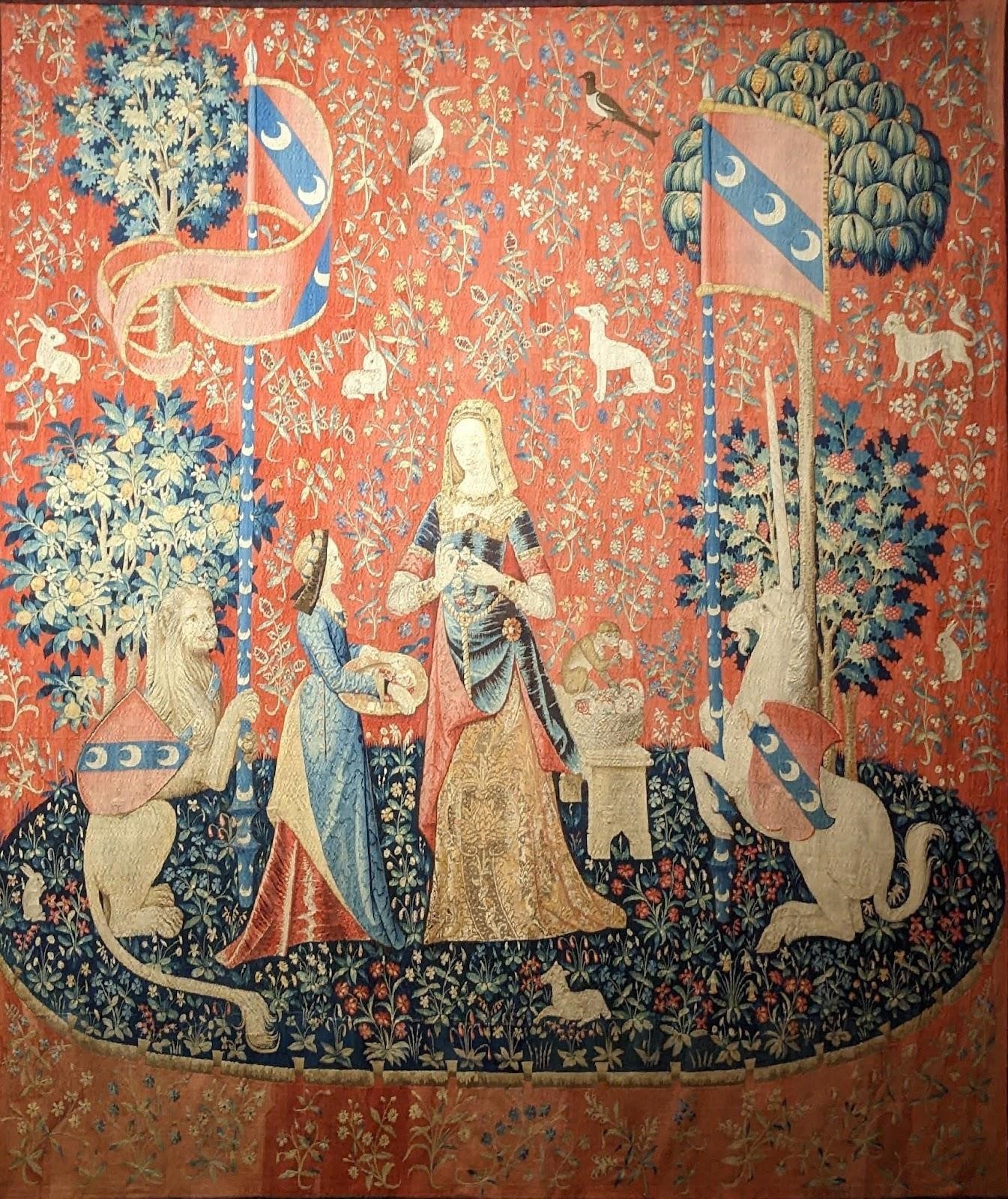 Tapisseries de La Dame à la Licorne :  Odorat