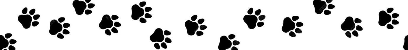 Dog and Cat Paw Prints