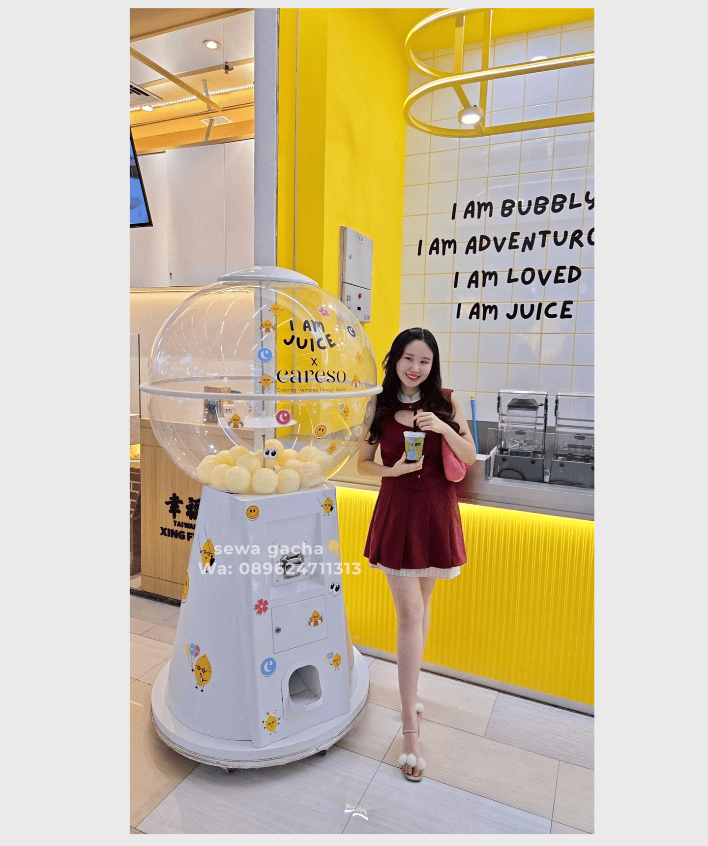 sewa gacha jumbo gachapon jakarta