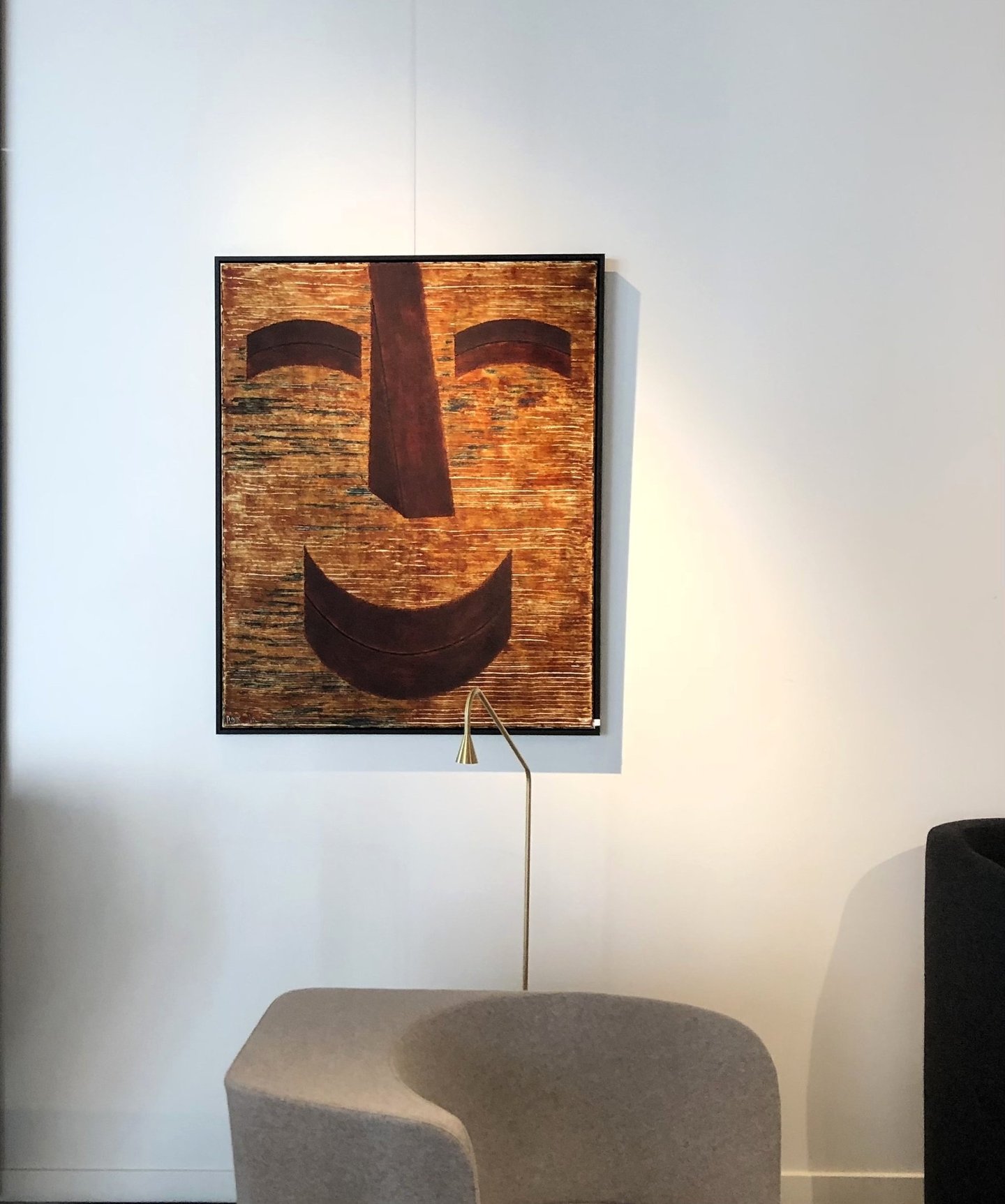  80cm x 100cm painting on cotton with plant based and mineral dyes