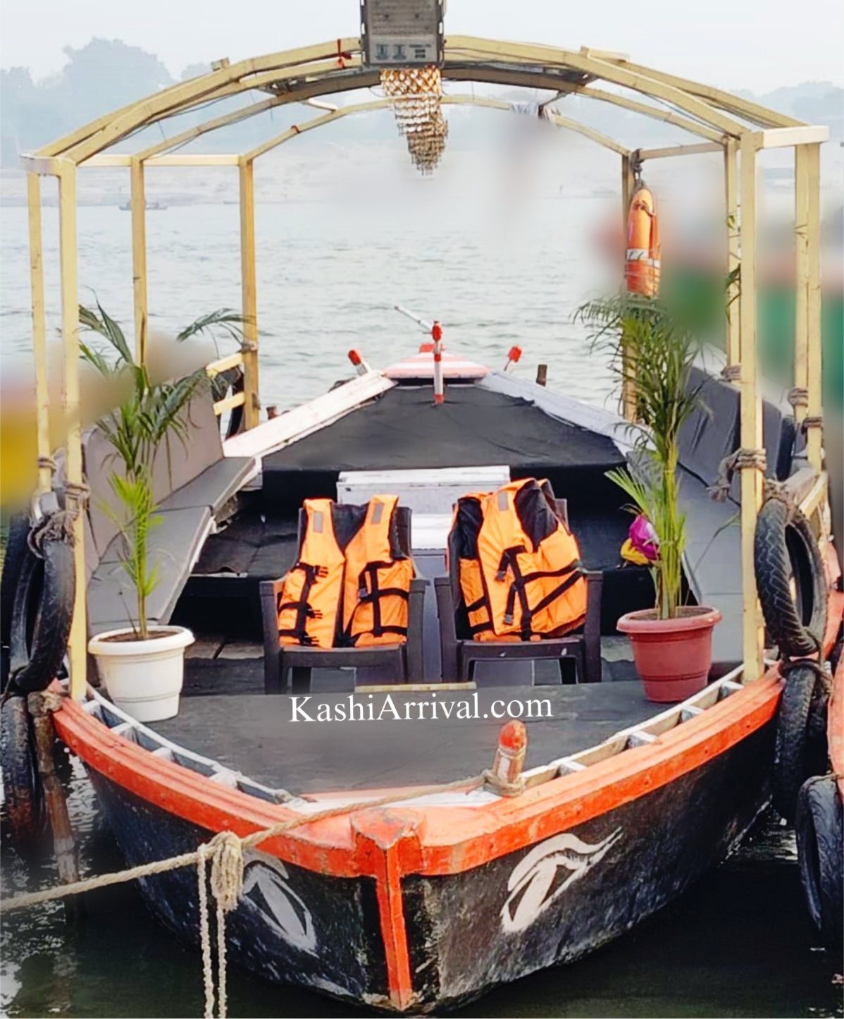 Canopy Boat Booking in Varanasi