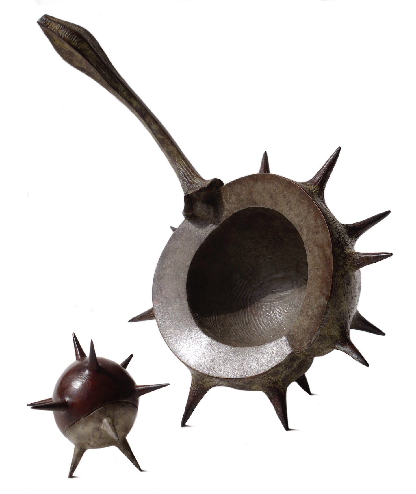 Bronze Miniature Sculpture By Mark Richard Hall