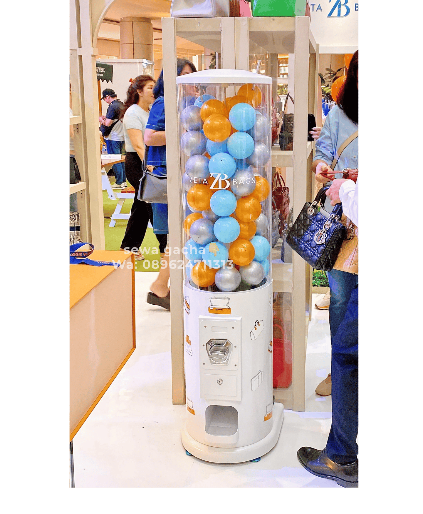 sewa mesin gacha small untuk event jakarta