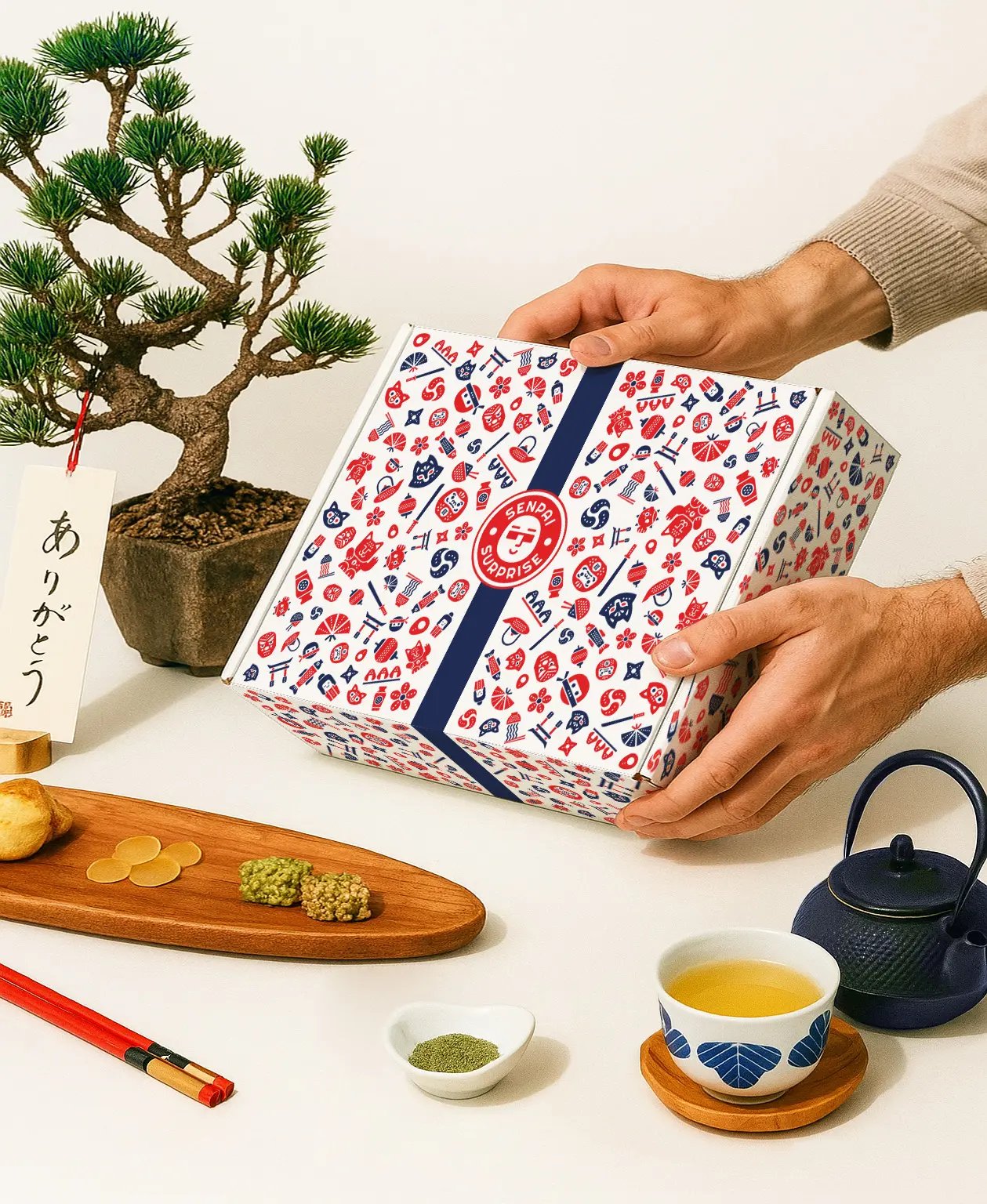 présentation box japonaise senpai surprise