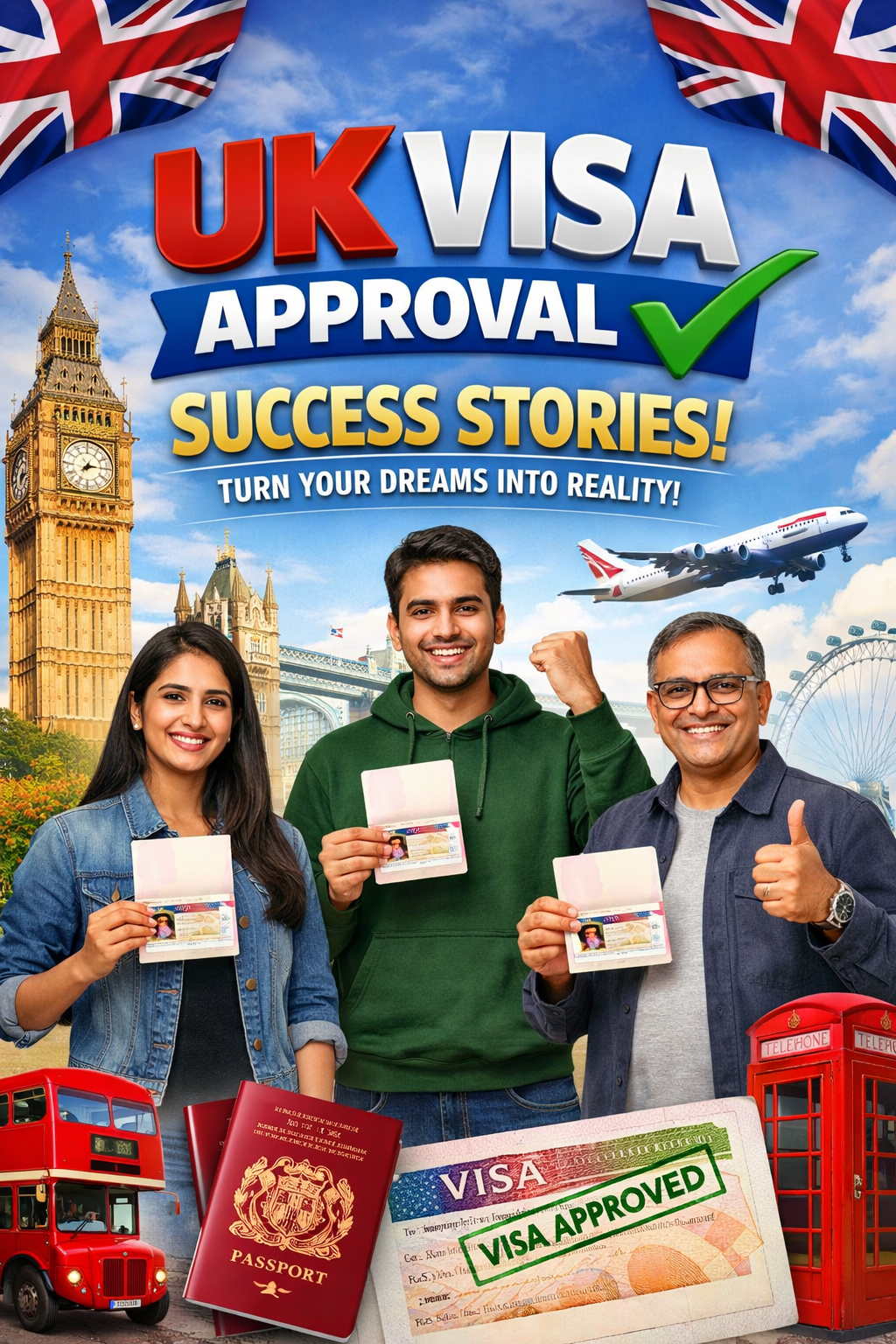 alt=" Muhammad Ali family celebrating UK visa approval"