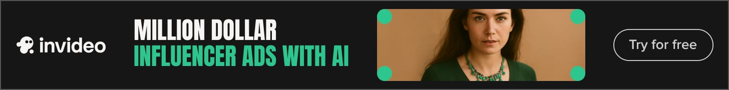 Create influencer ads with AI